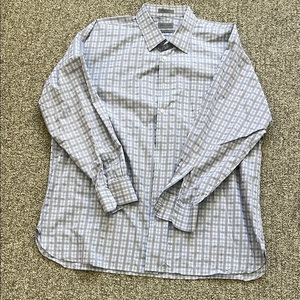 Men's purple Checkered Shirt